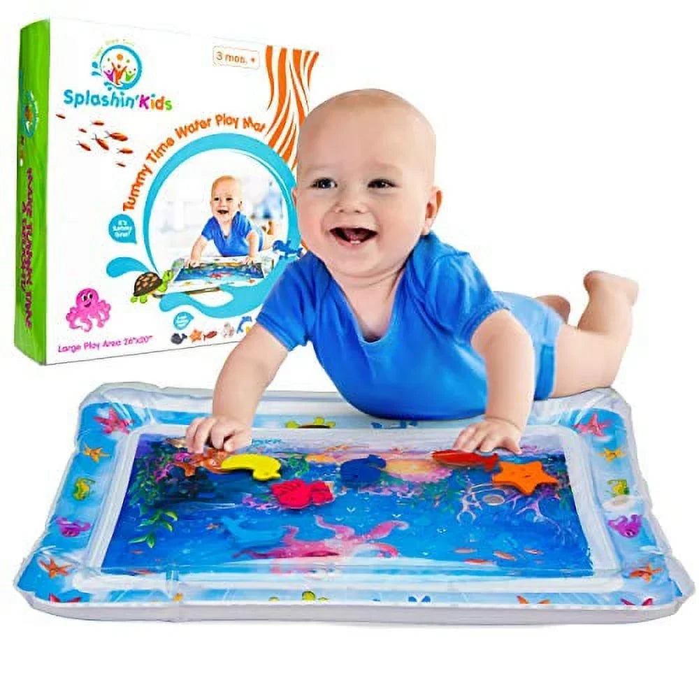 Splashin'kids Activity Fun Premium Baby's Your is Center Water Inflatable Play mat Infants Stimulation Growth The time Toddlers time Perfect and Tummy