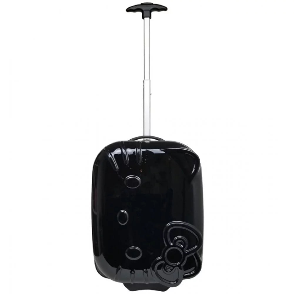 (Black) Rolling Kitty Hello ABS Luggage #82338