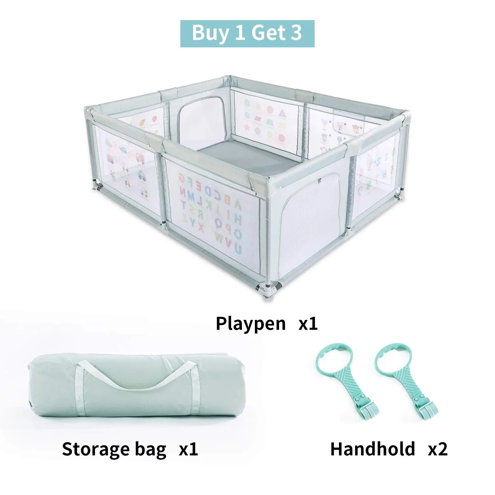 Safety Playpen Play Nordmiex 59*70*27 Pull with for Baby Baby inch Two Rings, Yard