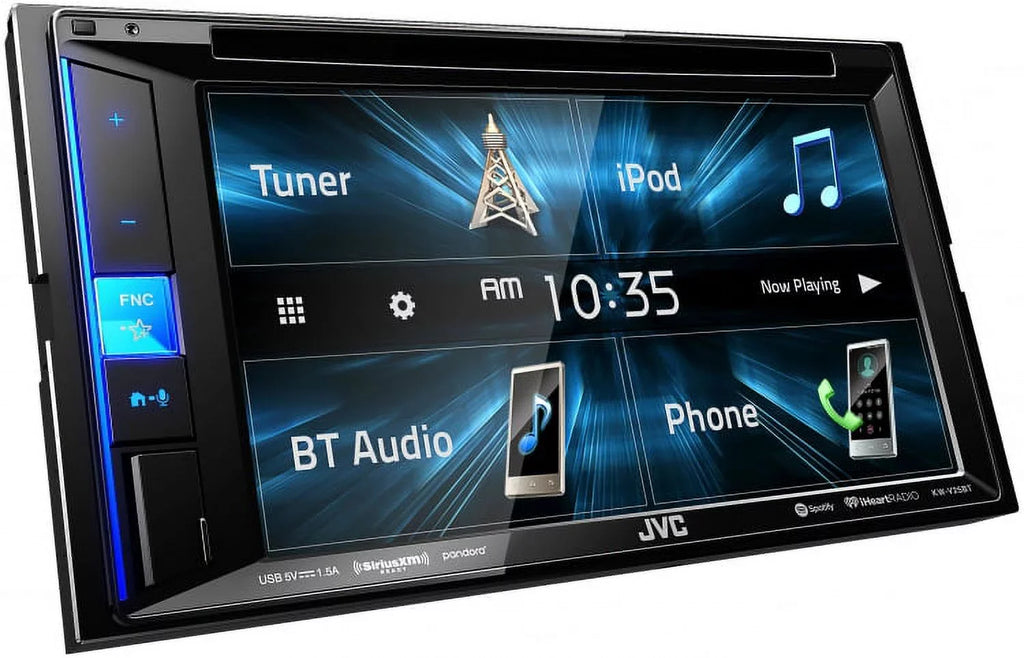 KWV140BT Pioneer License Mount 50' SPKR(Pair) Pioneer Car BT 200W 2-Way Car 2-Way 4x6 Color Plate Camera, Wire Enrock SPKR(Pair), 16G with View Pyle 250W JVC 6x8" 2DIN Receiver SPKR & Rear Stereo