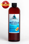 Virgin Apricot Oil Raw Kernel Organic 32 Pure Pressed oz Natural Unrefined Cold