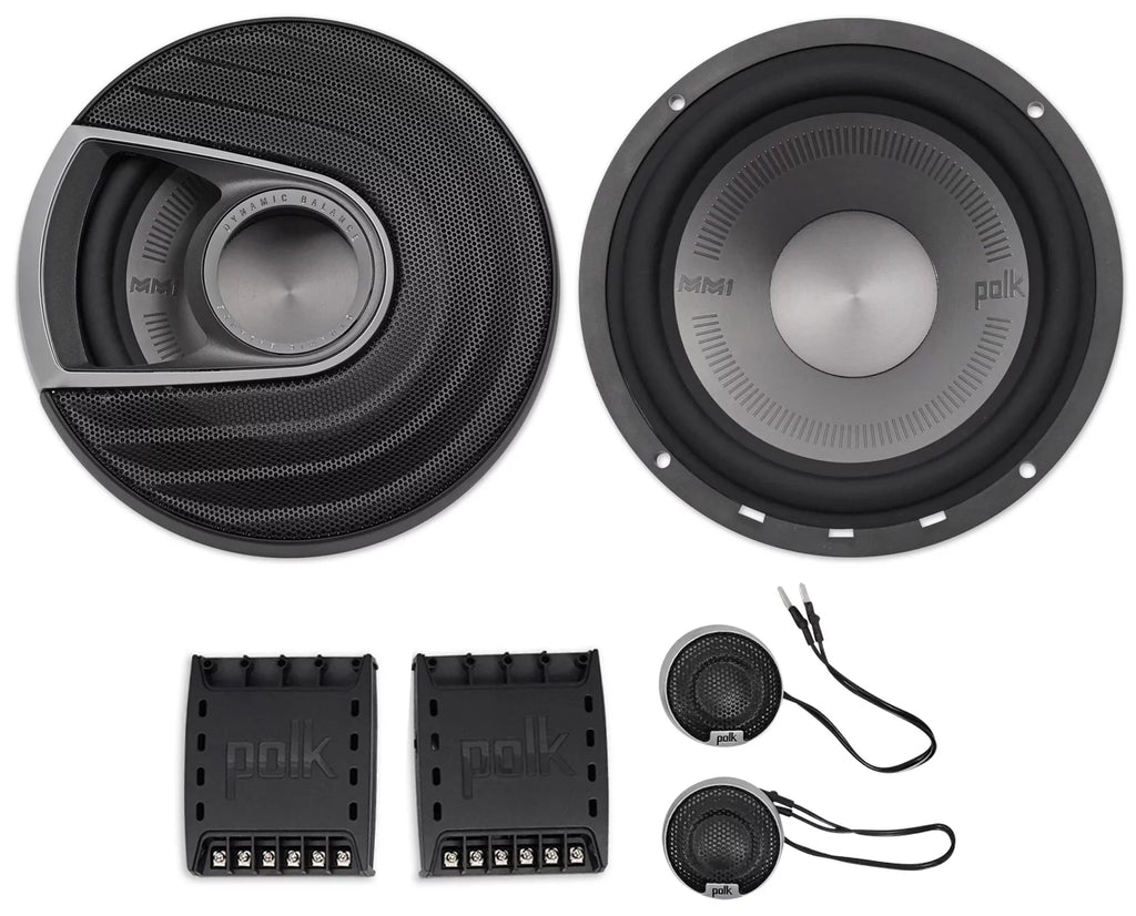 Component 750w Audio Monitor 6.5¡± MM6502 Powered Speakers+Free Polk Car Speakers