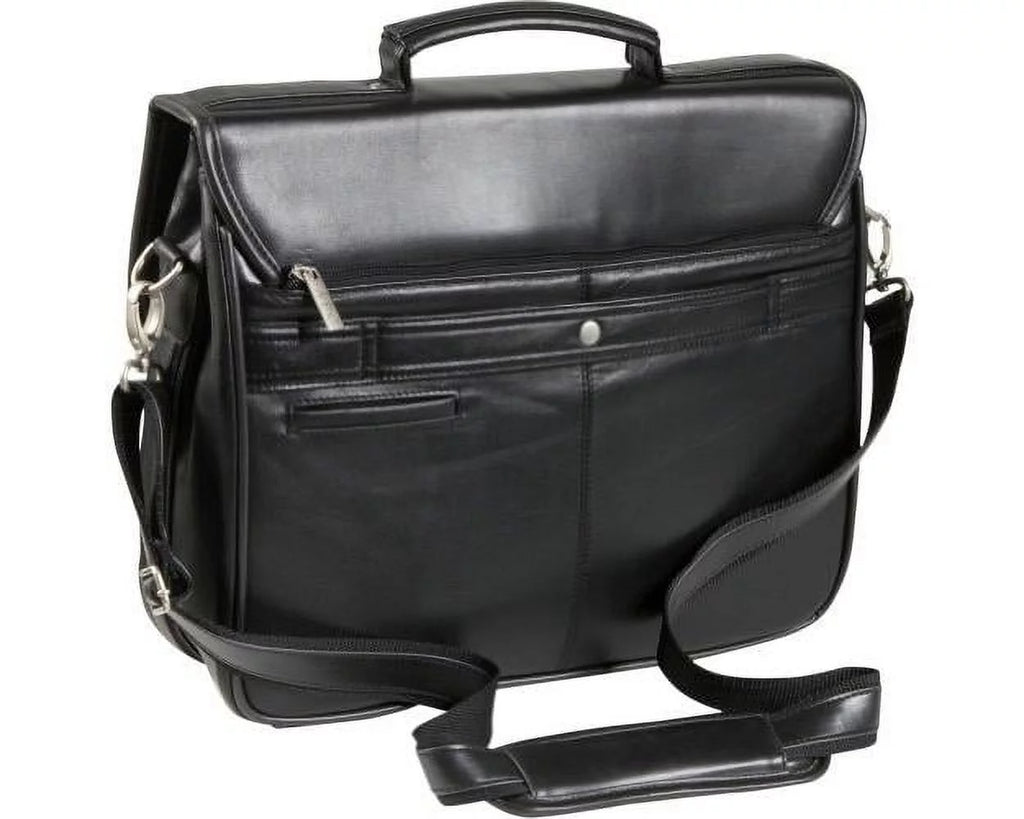Amerileather World Briefcase, Black Class Executive 2439-0 Leather