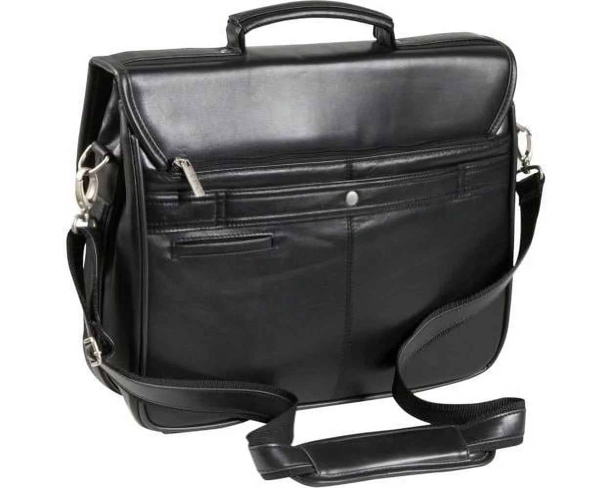 Amerileather World Briefcase, Black Class Executive 2439-0 Leather