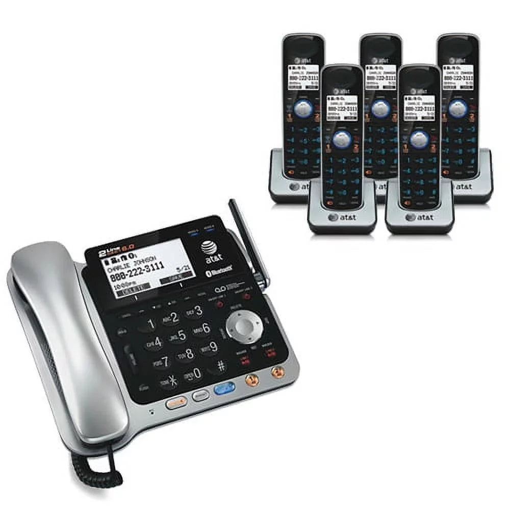 (4) TL86009 AT&T System + Digital TL86109 Operation w/ 6.0 2-Line DECT Answering