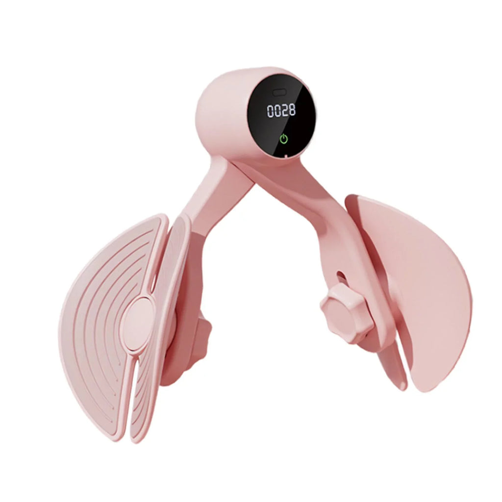 Compact, Muscle Exerciser, Trimmer Thigh Counter, Inner Thigh Gym with Strengthening, Hip Hip Leg Trainer Thigh Workout Home Exerciser Pink Machine