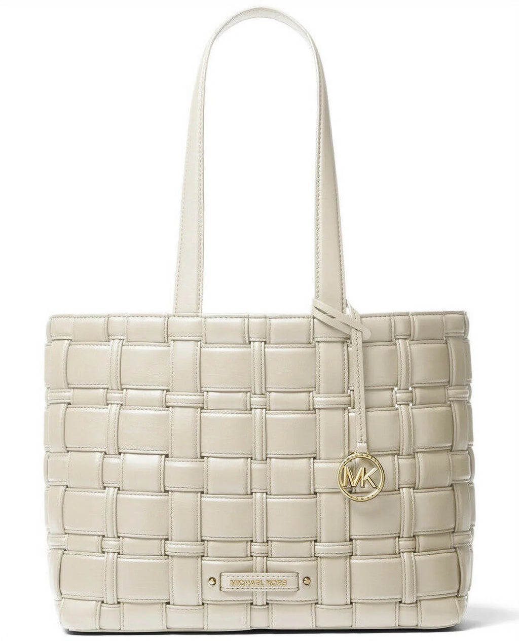 Tote Michael Ivy East/West Medium Kors Cream Light