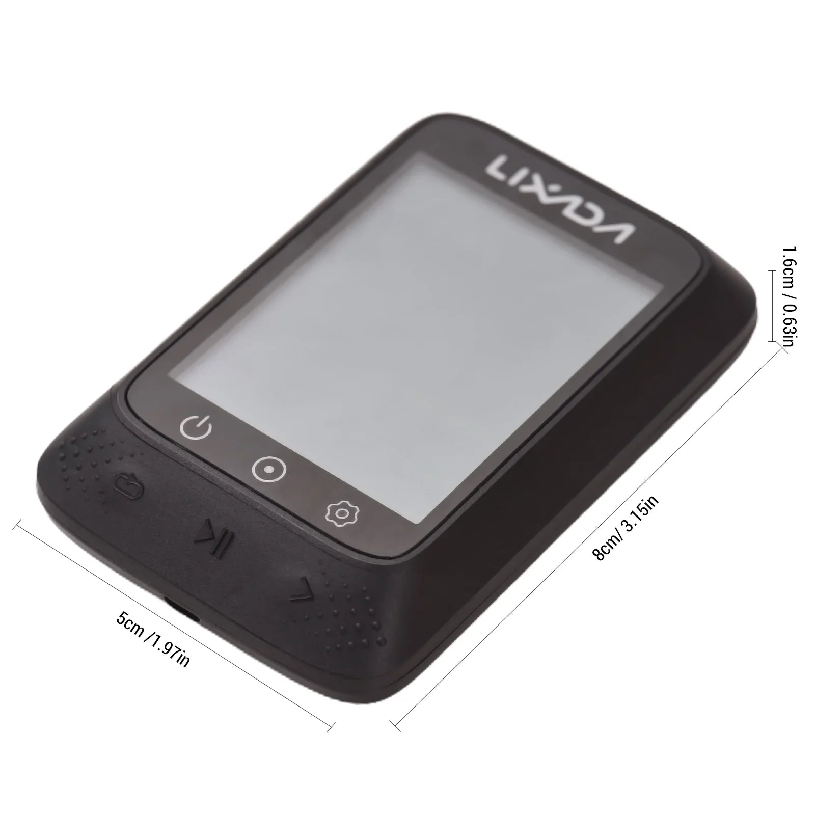 BT ANT+ Sensor Altitude Wireless Support 2.3in Waterproof Connectivity, APP Strava Aibecy with GPS Gradient, Bike and Computer