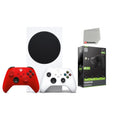 512GB S Battery/Charge Controller Series with with Microsoft Cable Cleaning Microfiber - Digital Console Red Xbox Bundle Pulse Cloth Wireless Extra Powerpack -