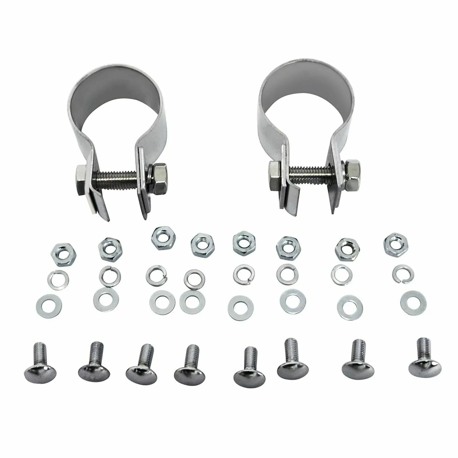 579 Quarter Masks Stainless Fender - Trucks mounting Kozak Semi Plus Peterbilt Face 2x For Hardware Windshield and 2x22 386 x Set Steel Wipers 24" Included 24" All