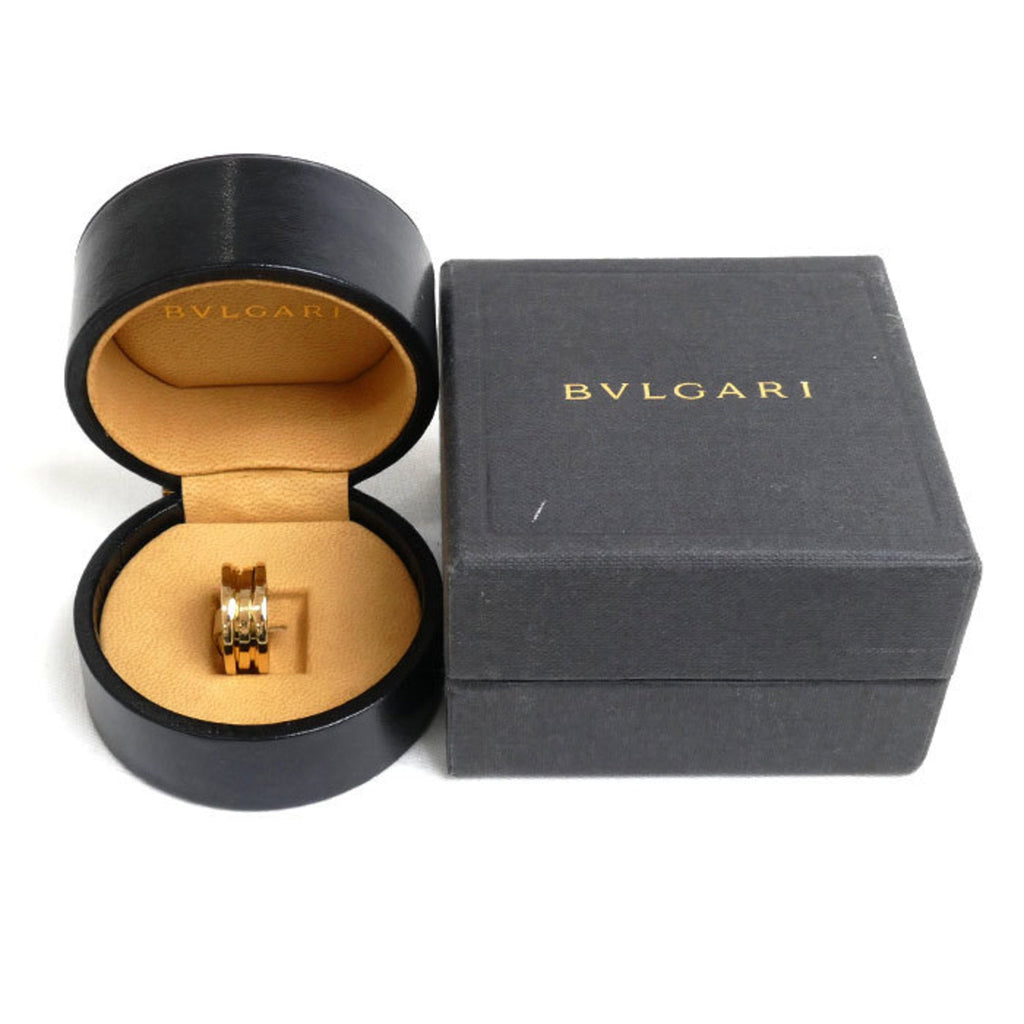 Bvlgari Pre-Owned Ring, Three-Band Gold Women's Yellow BVLGARI B-ZERO1 7.7g, (Good) K18YG 47, Size 6.5,
