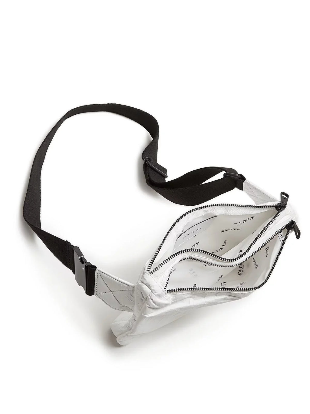 Belt Women's Bag Webster Adjustable White Purse STATE Strap Buckle
