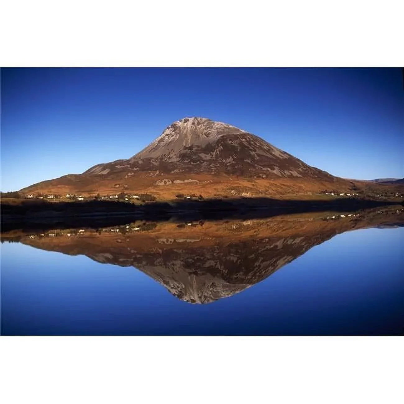 x Reflected by Ireland Mountain Lough - Donegal 12 Gareth Errigal Dunlewy Nacung County Mount Poster - 18 McCormack Print in Lake
