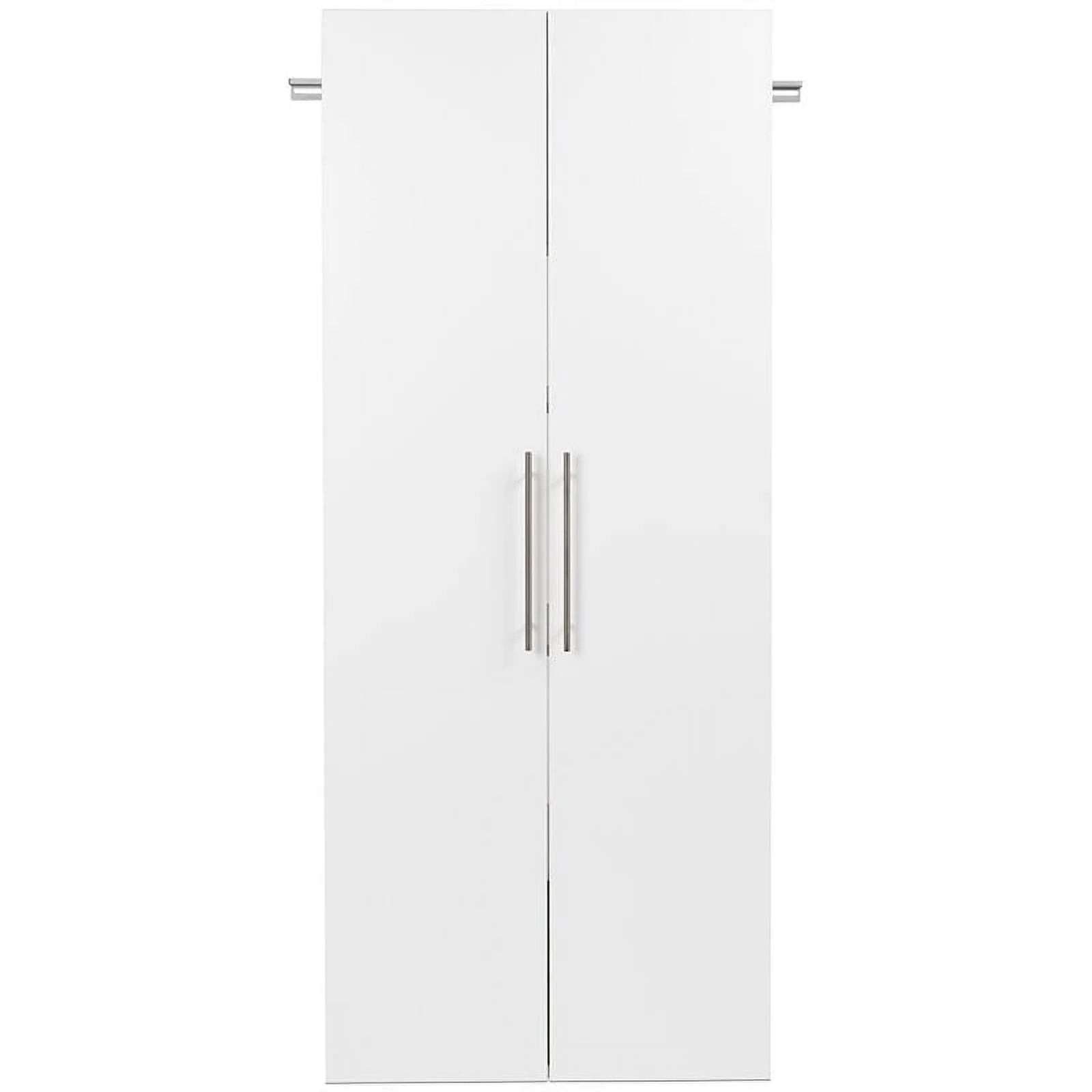 Wall Cabinet Large Garage Mounted 90" Set in Pemberly White Piece Row 3