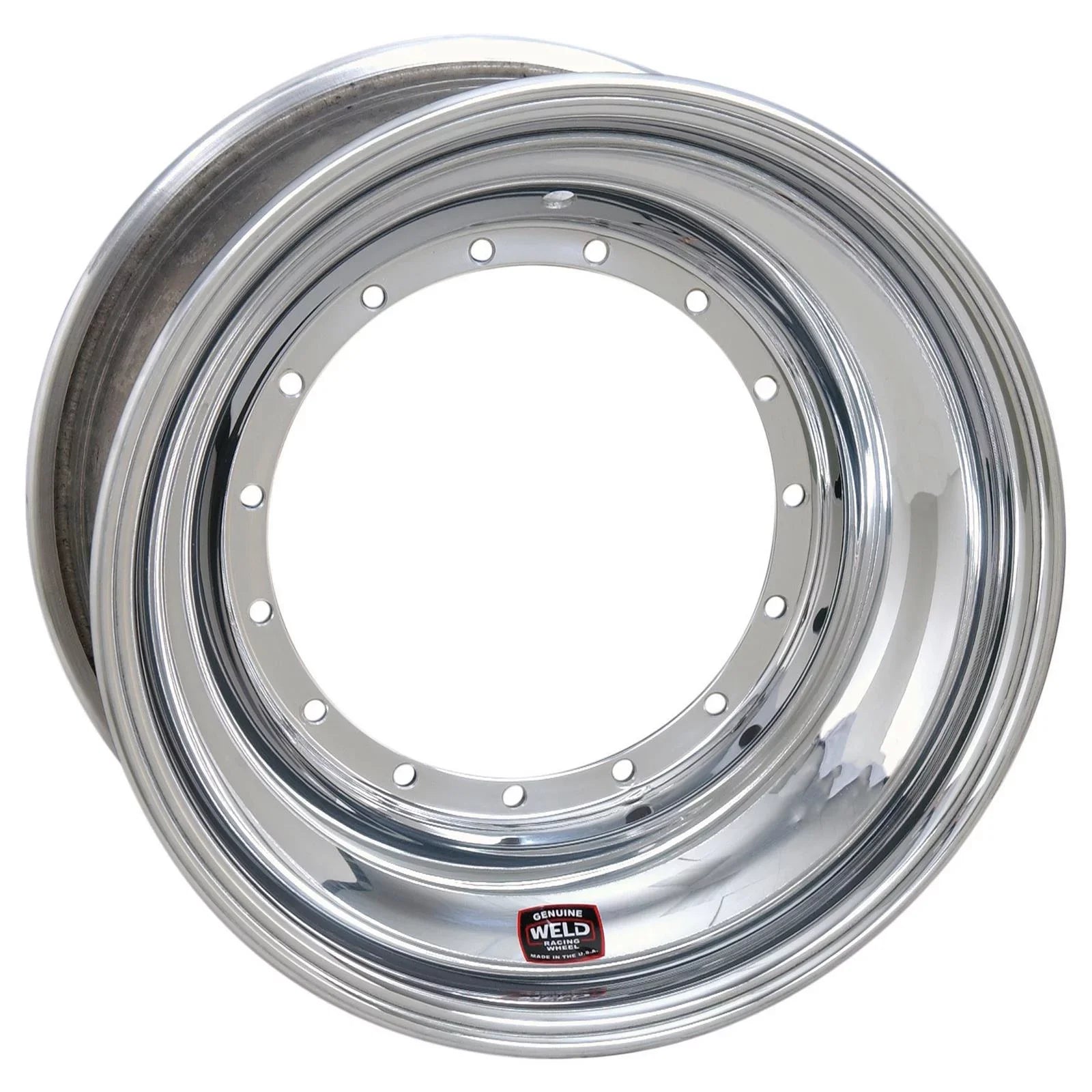 Sprint Weld 15 x 3 Mount Wheel, 9 Racing Offset Car In In Direct Front