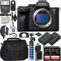 Only) Accessory (Body Mirrorless & Loaded Bag PRO Resistant Sony Cards, Gadget SanDisk - Bundle Alpha III 2x Digital Battery, Replacement 64GB a7S Memory Includes: with Water Camera More Extreme