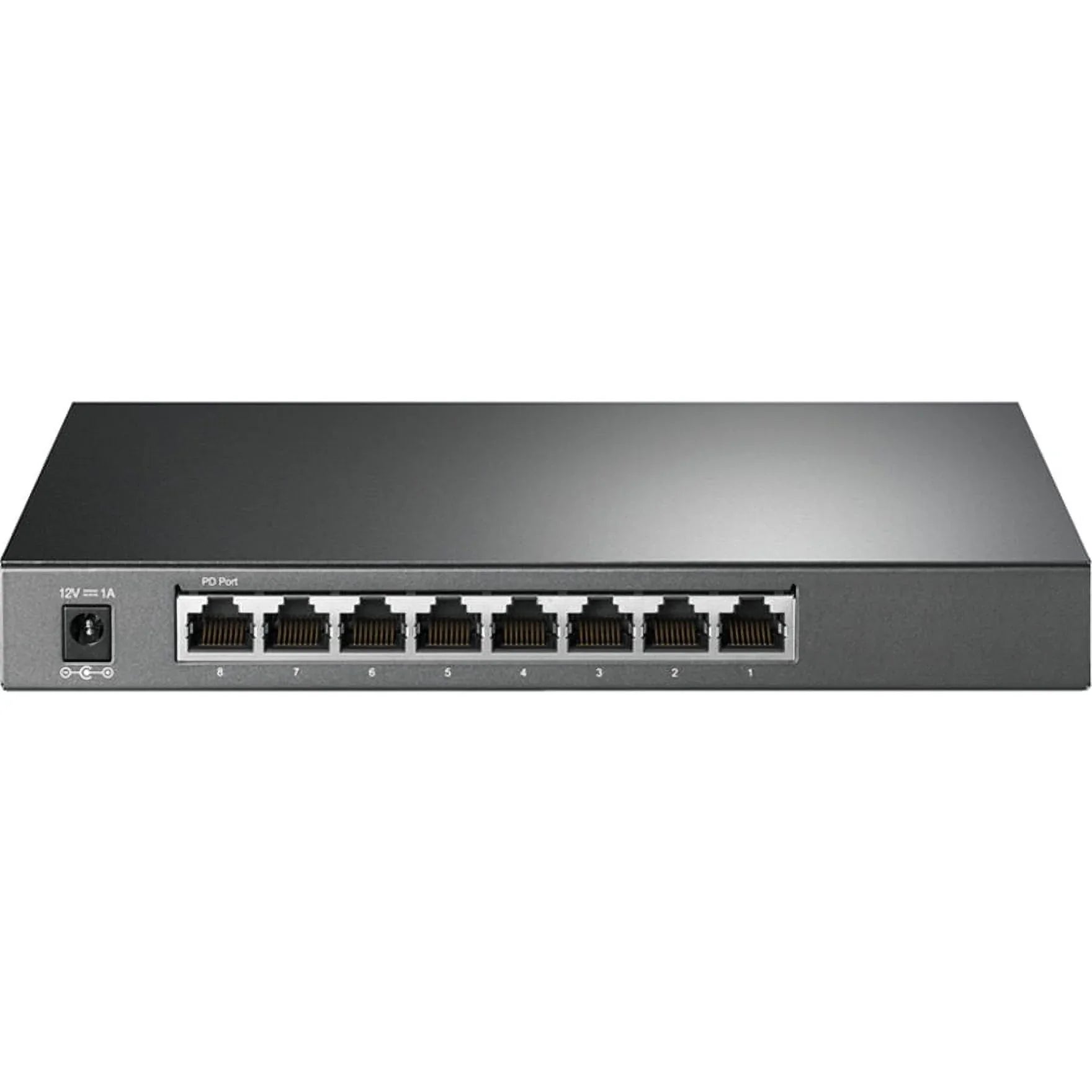 JetStream - desktop (1 x 10/100/1000 TP-Link Switch - - 8 PoE+ - T1500G-8T managed - PoE+)