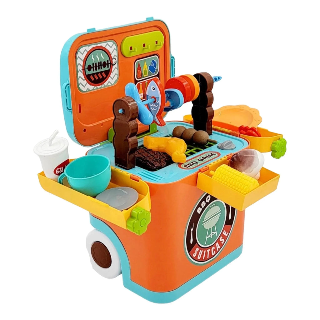 Pretend Outside Set 3+ Toy for Grill Ages Play Pack n GN Kitchen Interactive Kids BBQ Play Universe