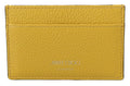 Aarna Yellow Leather Jimmy Holder Choo Card