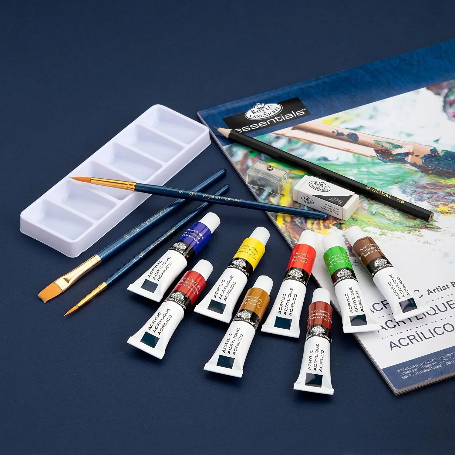 Painting Box & Set Essentials Piece Acrylic Langnickel Royal 21