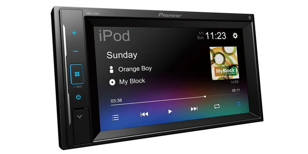 Bundle Car Camera Backup Pioneer Receiver + Rearview XX-20C DMH-240EX Touchscreen 6.2"