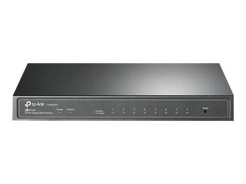 JetStream - desktop (1 x 10/100/1000 TP-Link Switch - - 8 PoE+ - T1500G-8T managed - PoE+)
