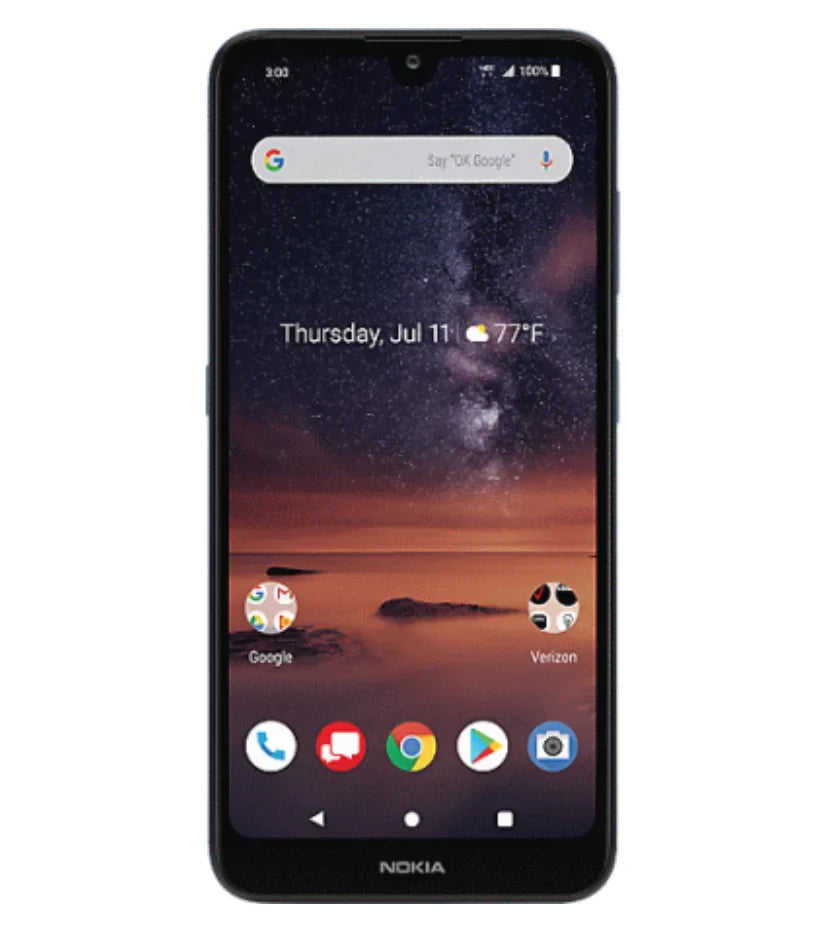 Smartphone, 3V Blue TA-1153 Nokia Refurbished 16GB Verizon - Prepaid