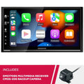 CMOS-230 Receiver DMX7709S Backup Camera Multimedia New Universal and 6.8" Kenwood