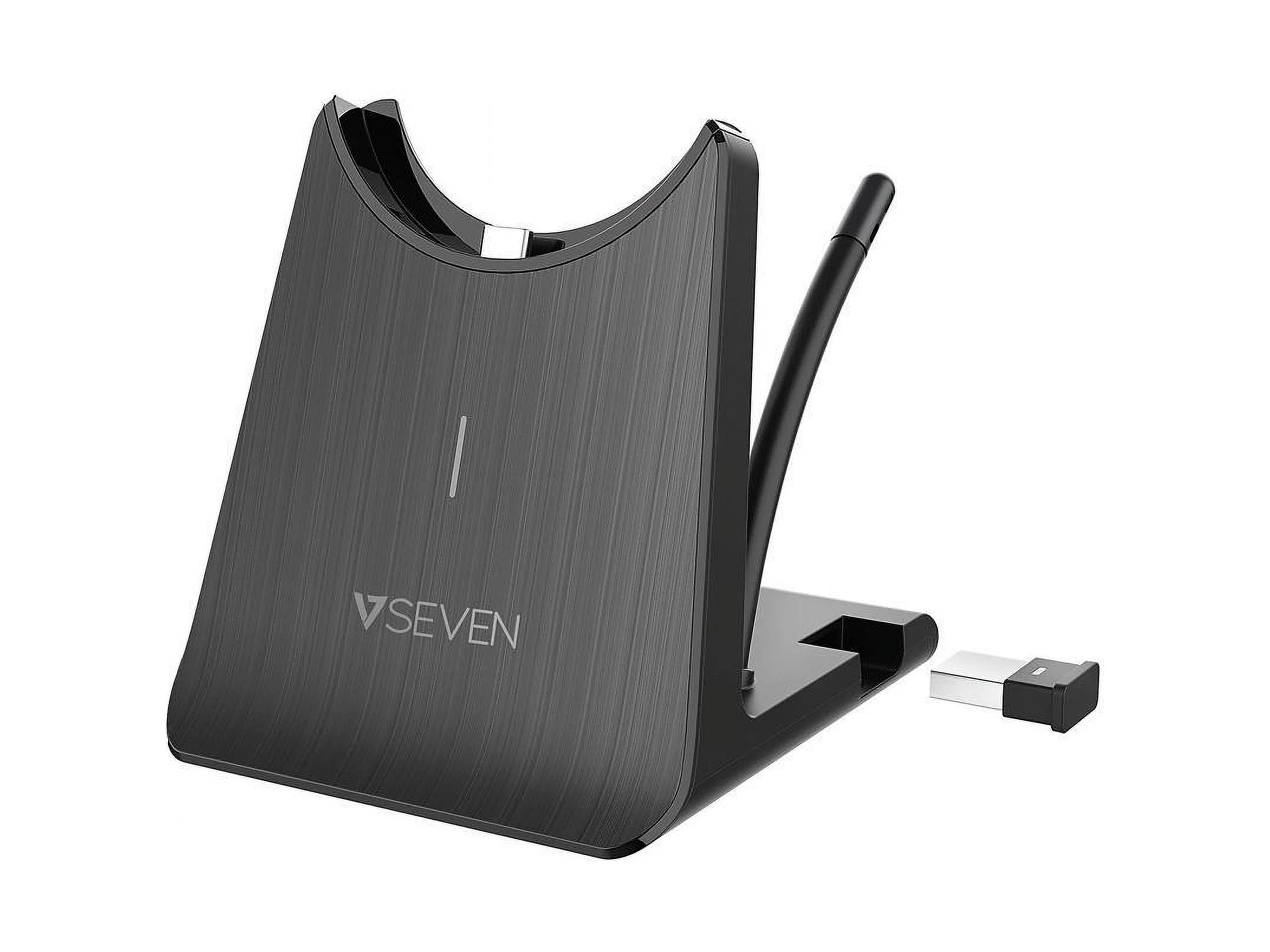 Gray/Black Headset Ear V7 On Mono (HB605M) Wireless