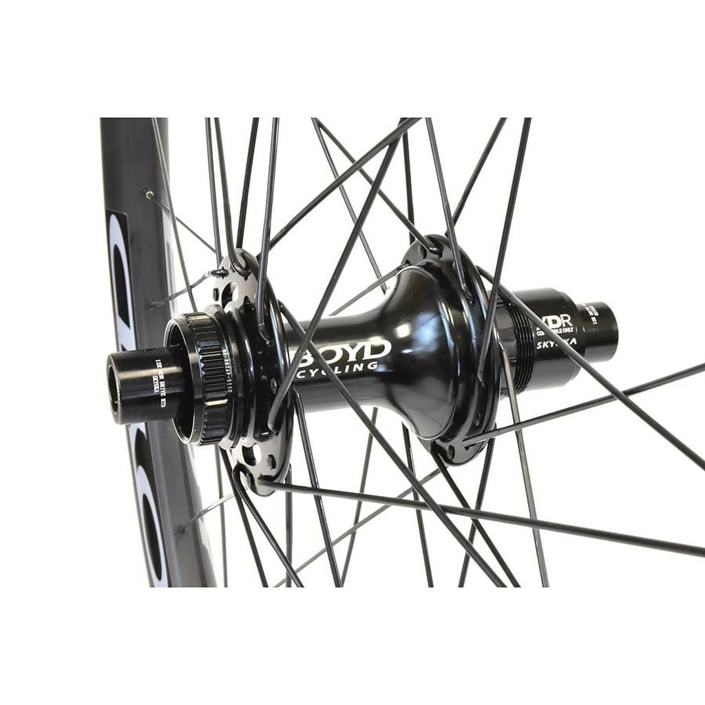 12mm Stumphouse, Disc, Wheel, 622, Micro 29'' Spline Rear, Cycling Boyd / 148mm, Prologue Holes: TA, Shimano 32,