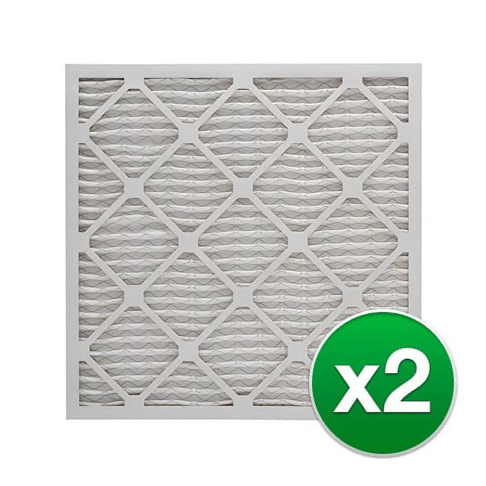 White (2 Air Replacement MERV Pack) Rodgers 20x20x4 For 13 Filter HVAC