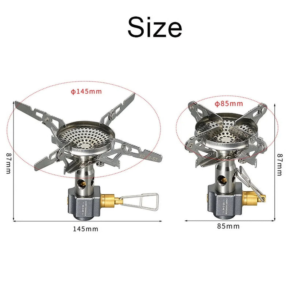 Cooking CAMPINGMOON Quick High Go on Backpacking 3300W Stove Camping Easy Efficiency Stove for and
