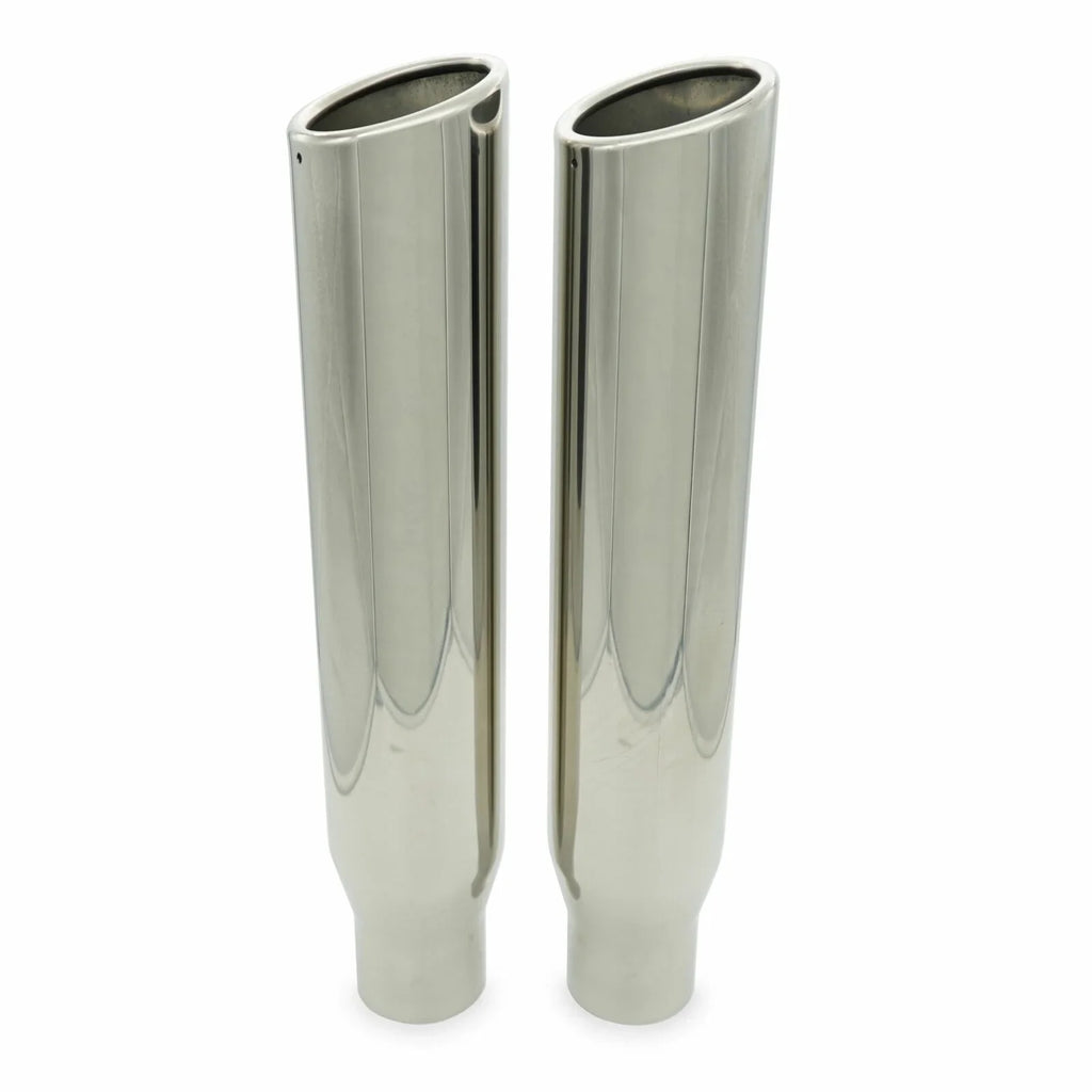 40 Kit Tips Ford Flowmaster Rear Exit Super 80-86 RC F-Series Exhaust Dual 2.5"