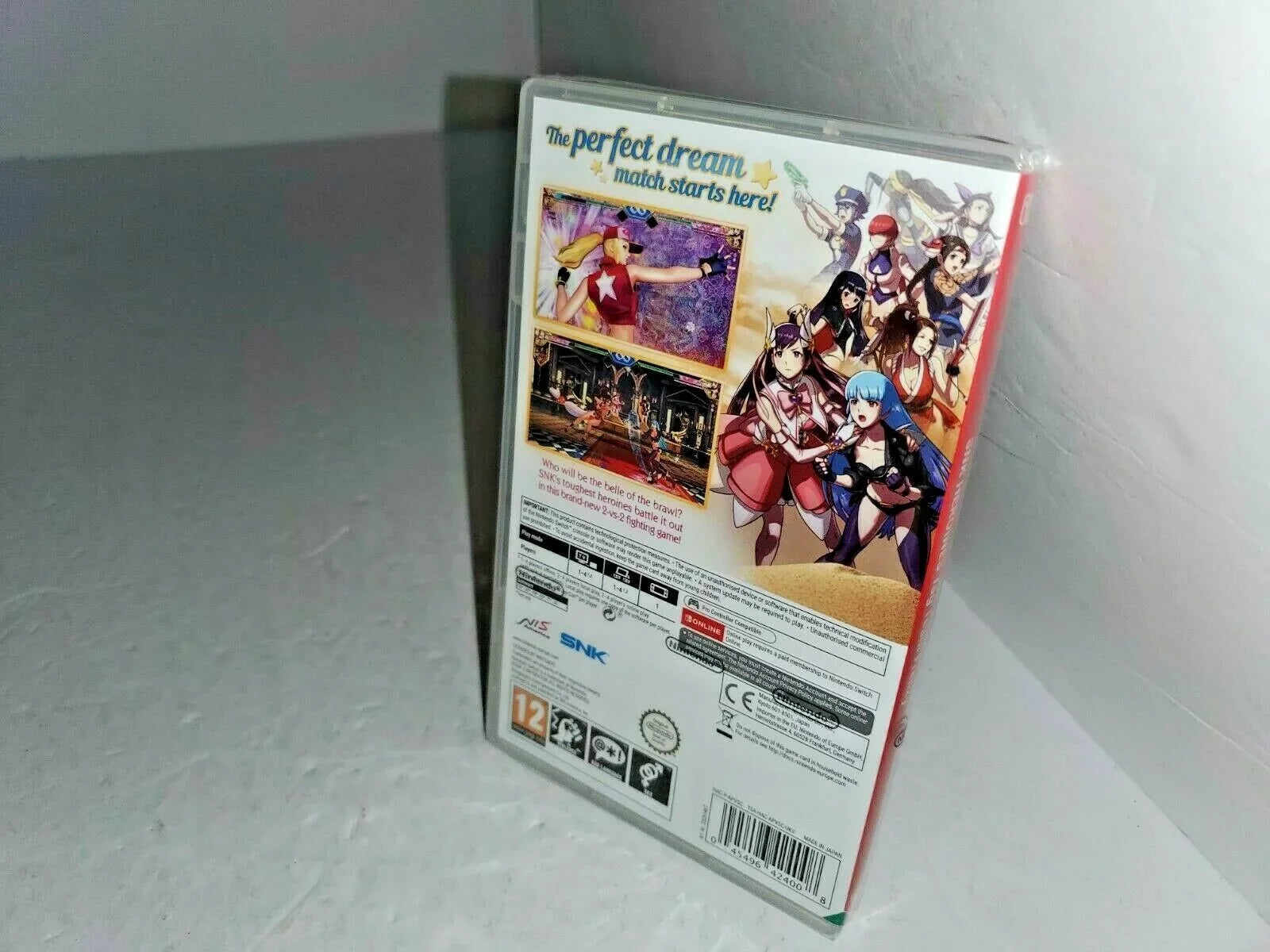 Heroines Switch, Region Team Frenzy SNK P23 2018) Free Tag (Nintendo