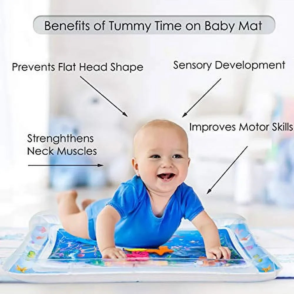 Splashin'kids Activity Fun Premium Baby's Your is Center Water Inflatable Play mat Infants Stimulation Growth The time Toddlers time Perfect and Tummy