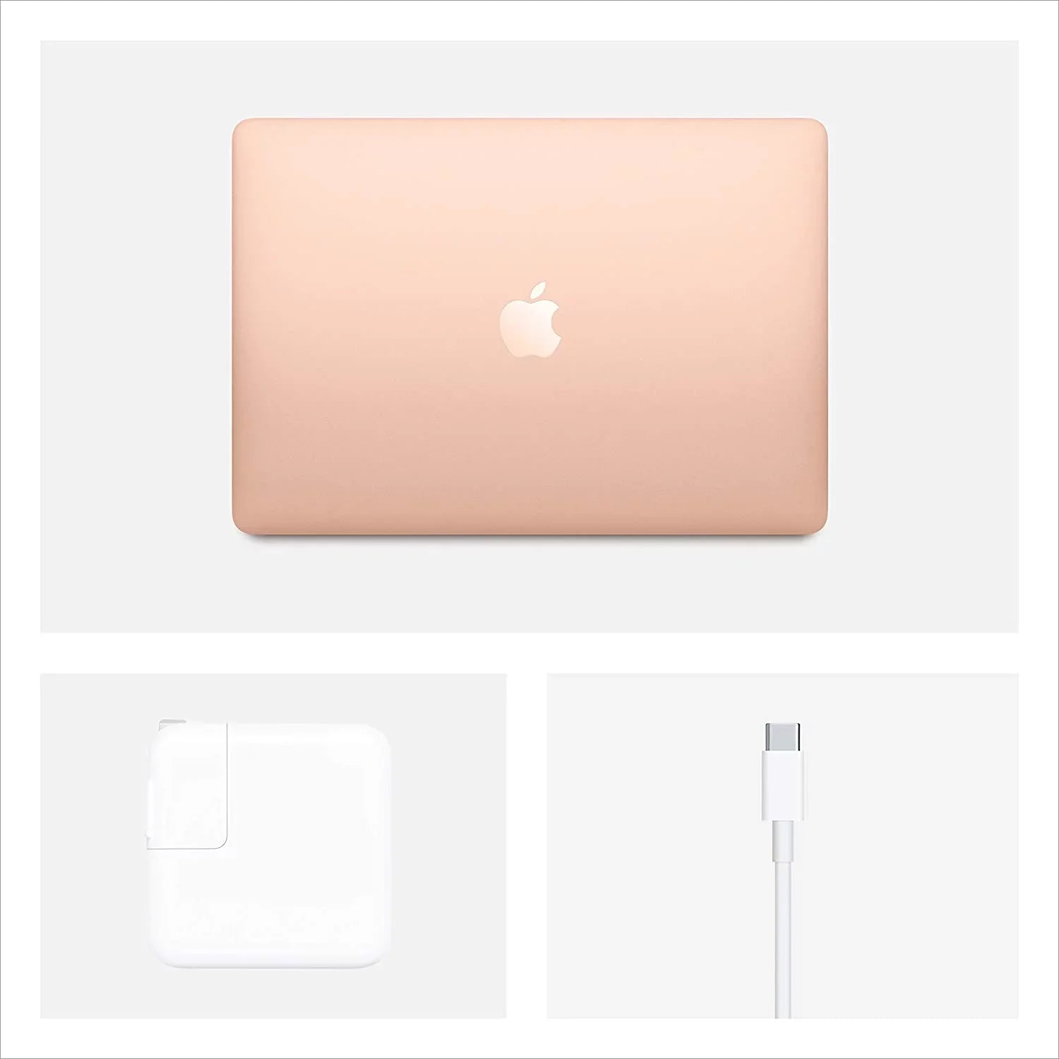 Dual-Core 16GB Apple MacBook SSD RAM 256GB GHz Intel 10th 13.3 Retina 1.1 display (Used) Pre-Owned Gen Gold Air Core i3