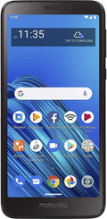 E6 TracFone 4G Moto Motorola Prepaid Smartphone Locked LTE Black 32GB