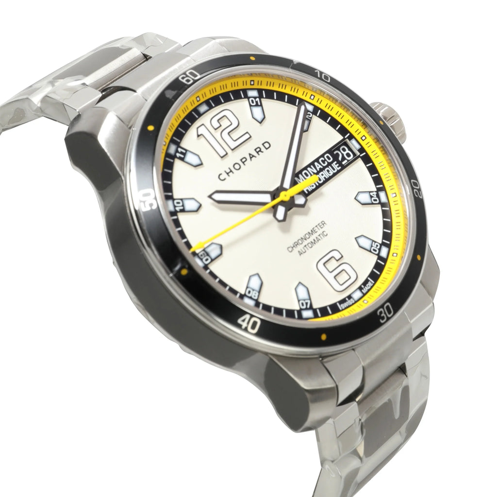 Chopard Historique Pre-Owned 158568-3991 Monaco SS/Titanium Men's Watch in