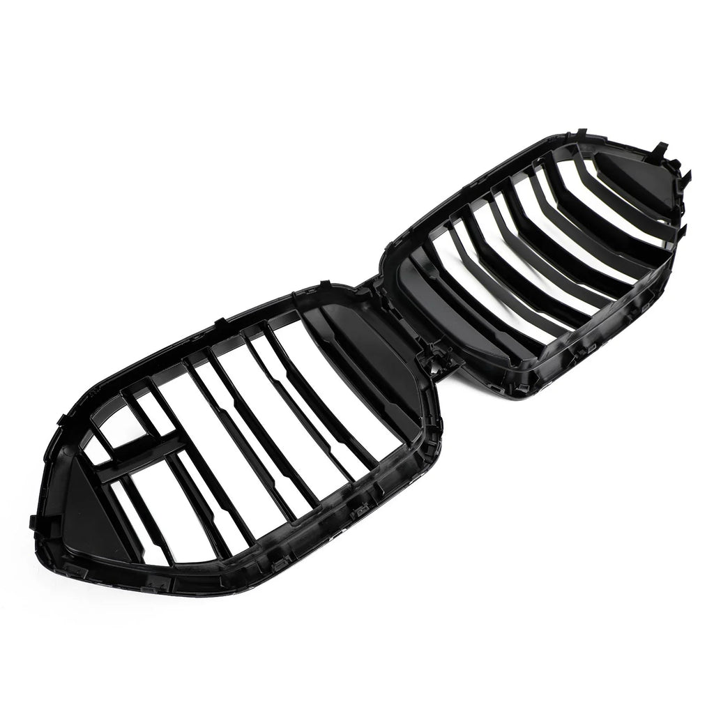 2020-2022 Black W/Camera Hole Front for BMW Grille M50i X6 Fit Grill G06 Bumper