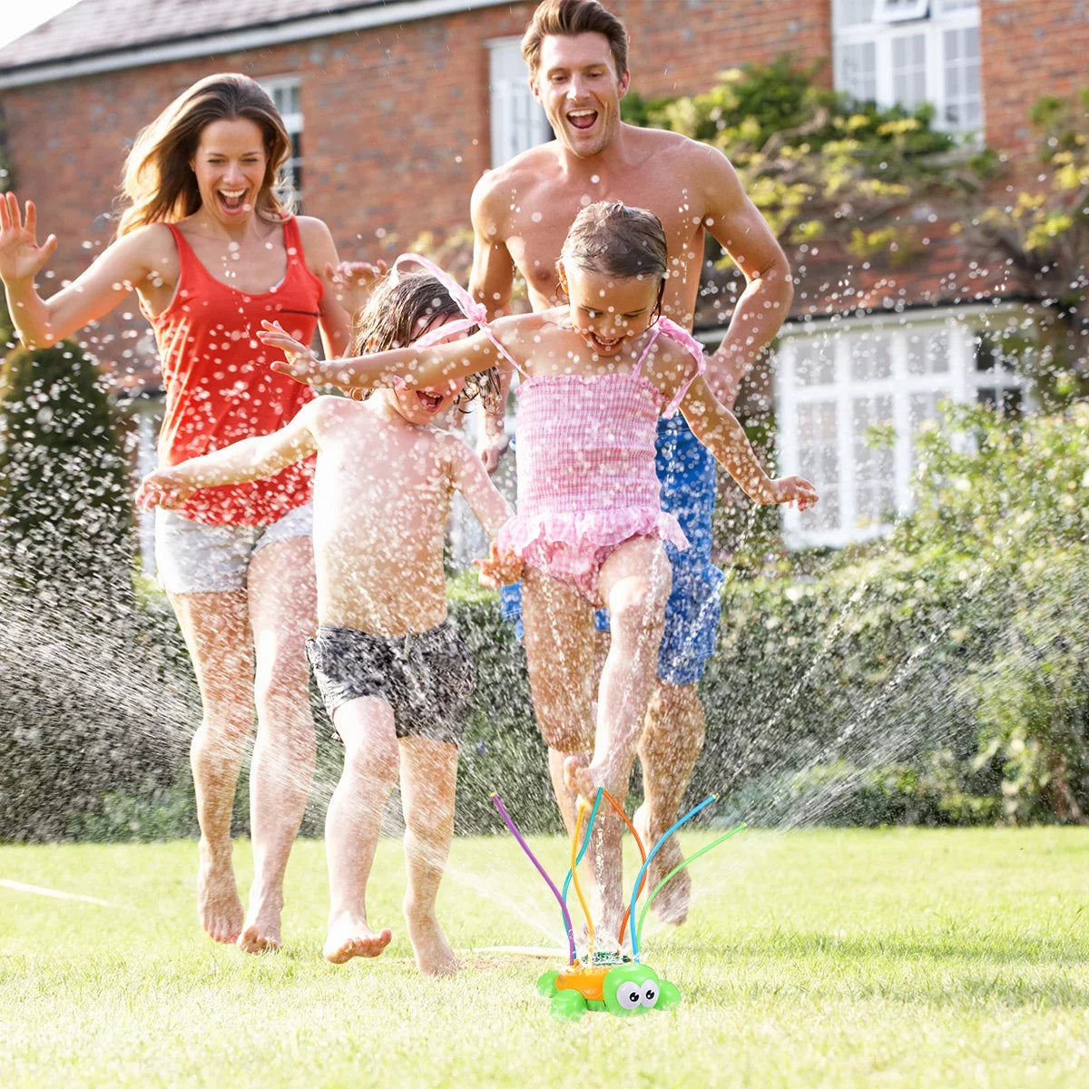 Toyvian Pool For Turtle Water Toys Outdoor Tortoise Garden Spraying Sprinkler Swimming Lawn