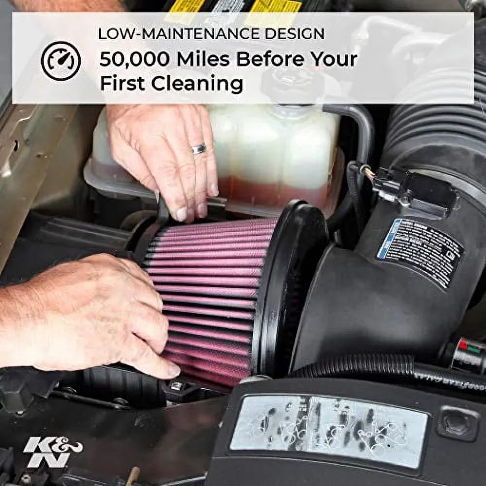High Replacement K&N Air Duty: Performance, Industrial Washable, Engine Premium, Filter, Filter: E-3730 Heavy