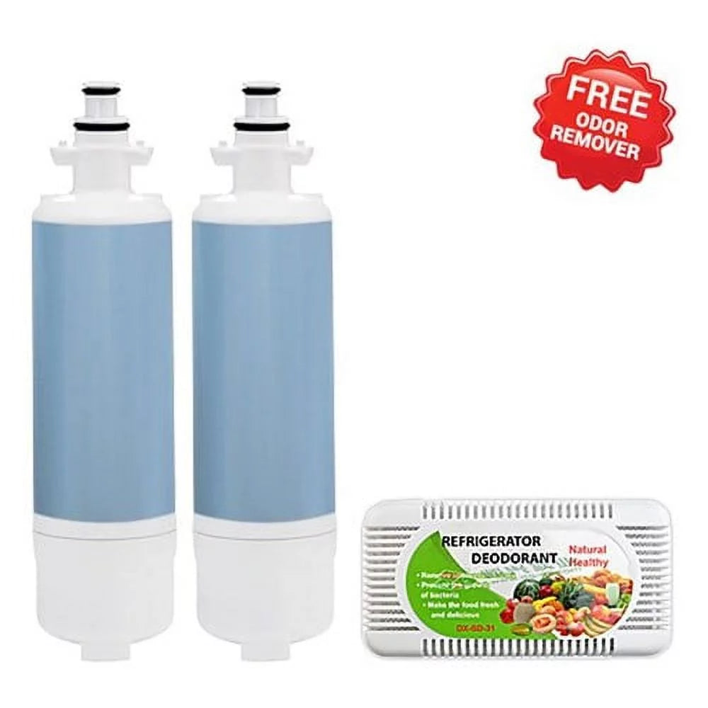 / LFXS29626W (2 for Water LFXS29766S Pack) Replacement / LFXS29626S Refrigerators LFXS29626B Filter / LG