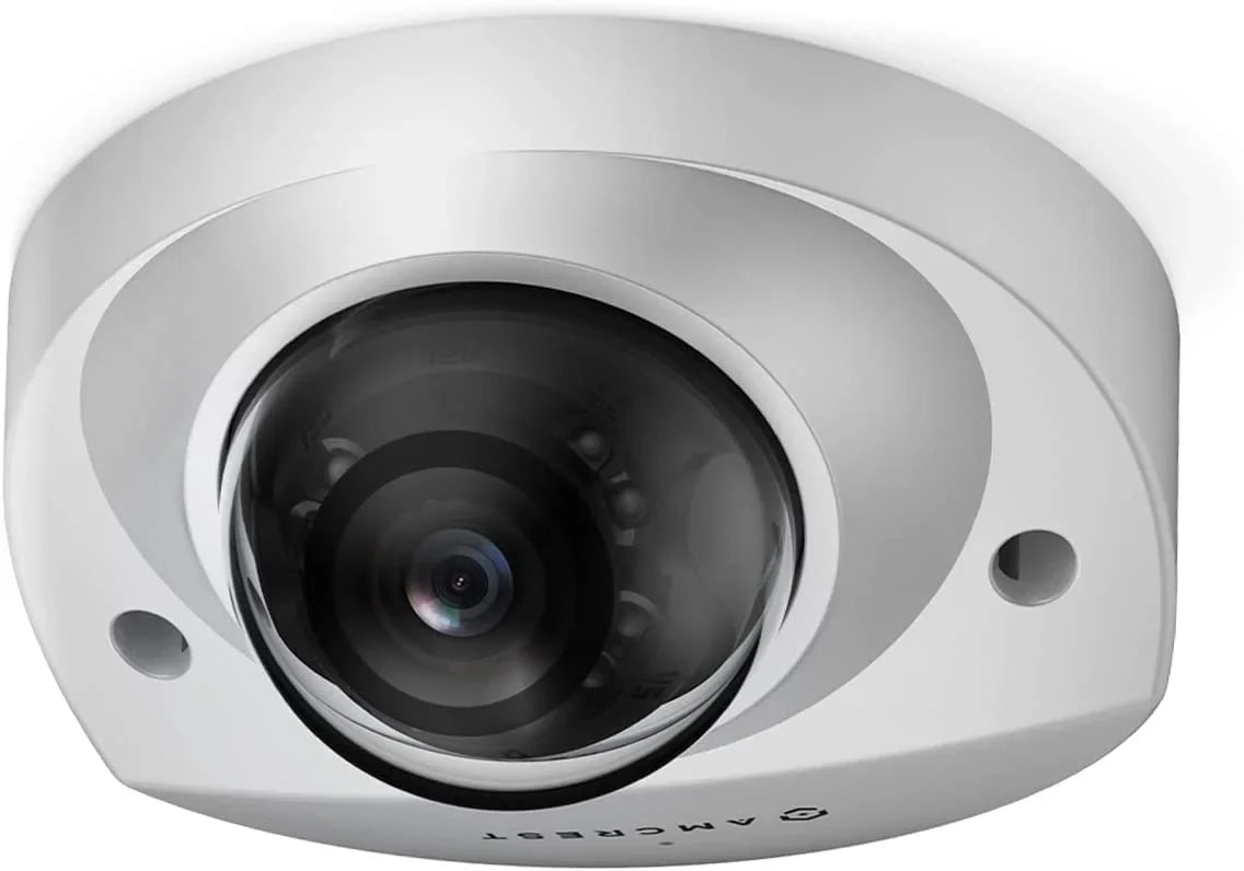 Amcrest Perimeter Vision, IP5M-W1150EW-AI PoE Built-in IP Microphone, AI FOV, Wedge Vehicle Security 5-Megapixel Human 98ft Camera Night IP Camera, Detection, Outdoor, 5MP@20fps & 130¡ã Protection,