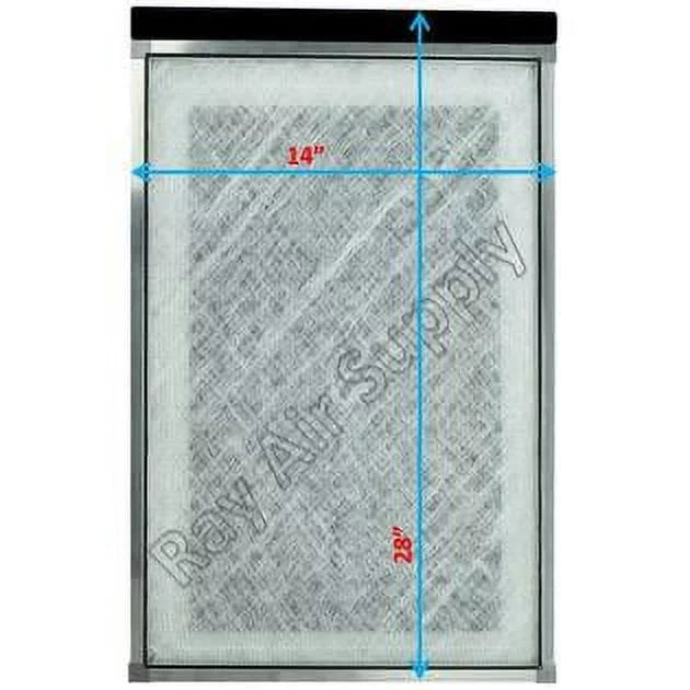 Guard MicroPower Pack) Filter Replacement Cleaner WHITE RAYAIR SUPPLY Compatible (3 with 14x28 Pads Air