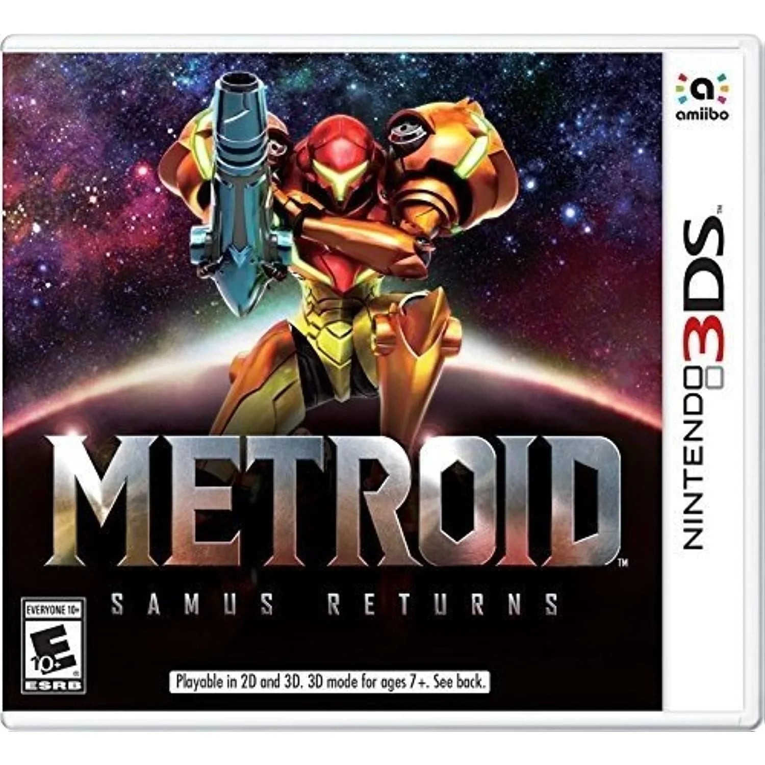 Returns - 3Ds Nintendo Samus Metroid:
