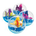 '- - Pieces Tropical 12 In Balls Favors Fish Beach Party Inflate