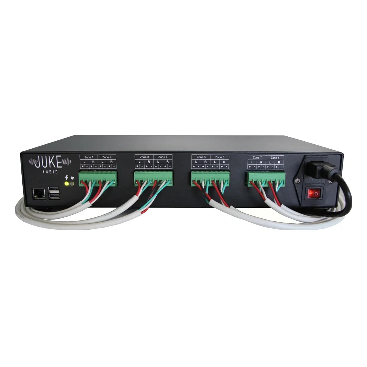 & Amplifier Connect, 8 Audio Juke-8 DLNA Airplay Multi-Room Spotify Juke Zone 2, with Audio