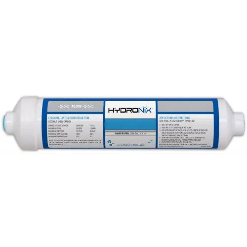 Filter Hydronix Inline Coconut 4 Carbon Of ICF-10Q Package