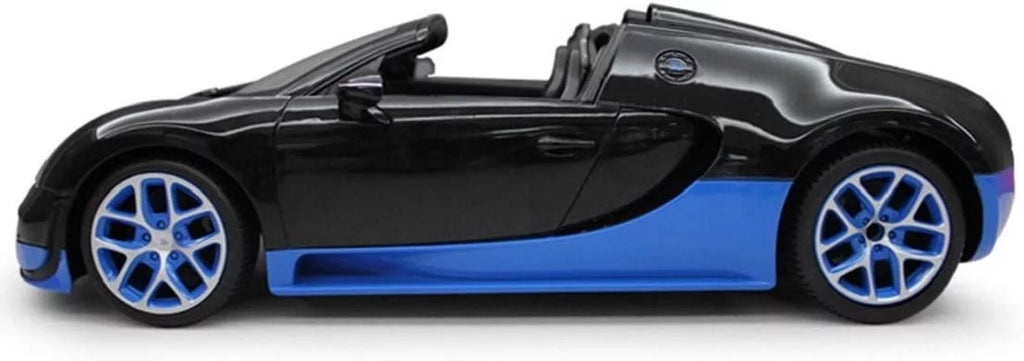 Wheels Control Grand Car Vitesse - Sport Bugatti Wonder RC 1:14 Veyron Remote Black/Blue