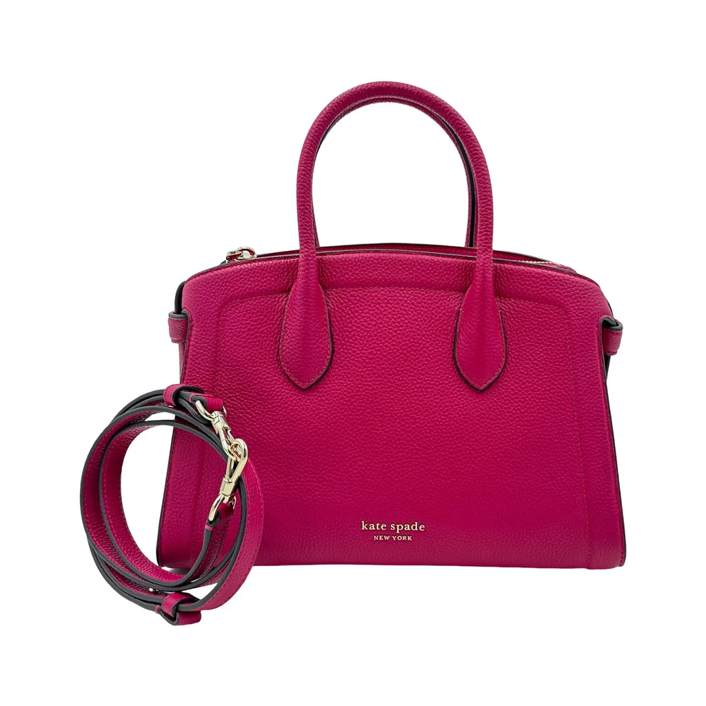 Medium Multi Top Renaissance Satchel Rose Colorblocked Kate Knott Zip Spade -